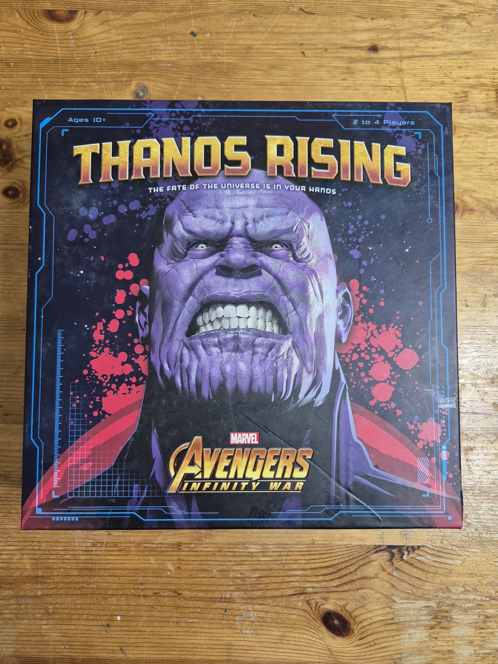 Thanos Rising Board Game Marvel Avengers Infinity War-All Pieces Counted